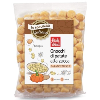 Gnocchi di patate alla zucca bio 400 g Baule Volante