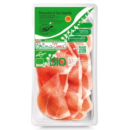 Prosciutto crudo San Daniele DOP preaffettato bio
