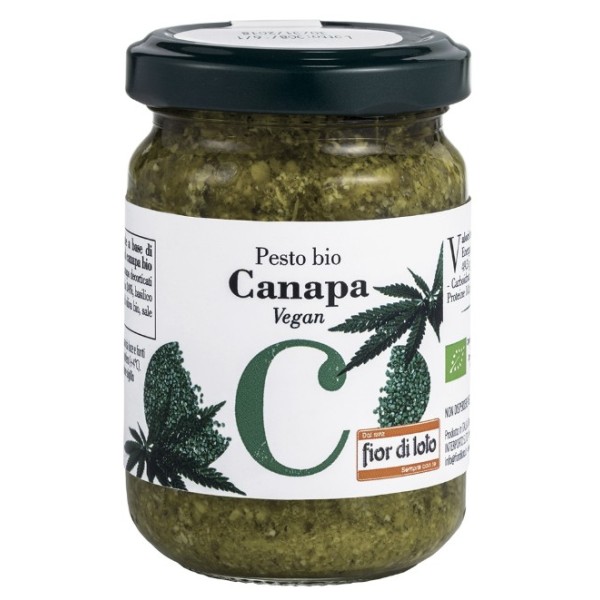 Pesto di canapa bio 130 g Fior Di Loto