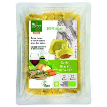 Ravioli al brasato di seitan bio 250 g La Spiga