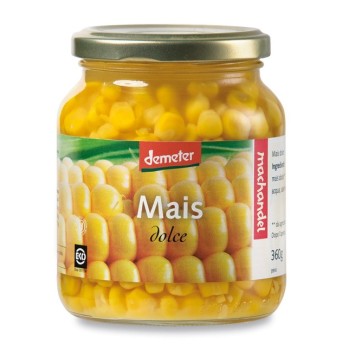 Mais dolce bio in vetro 350 g Machandel