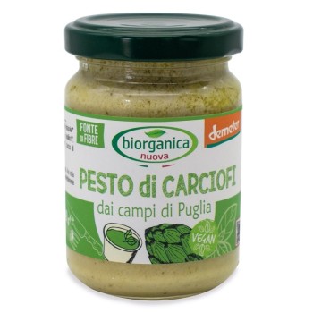 Pesto di carciofi bio 140 g Bio organica Italia