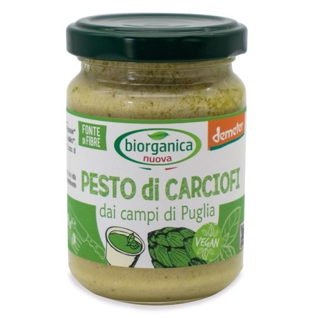 Pesto di carciofi bio 140 g Bio organica Italia