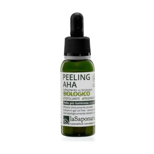 Peeling AHA biologico 30 ml La saponaria