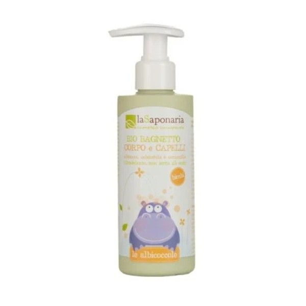 Bio bagnetto corpo e capelli 190 ml La saponaria