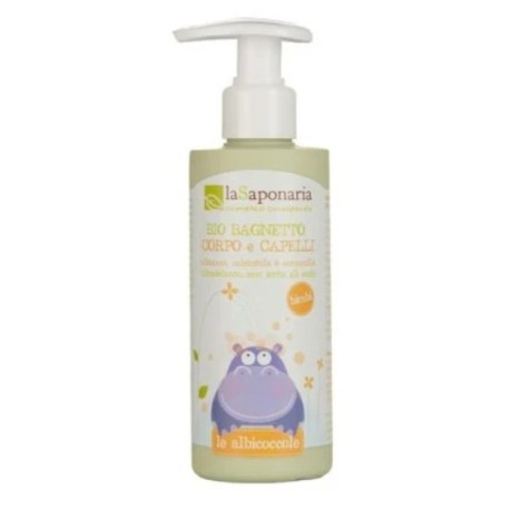 Bio bagnetto corpo e capelli 190 ml La saponaria