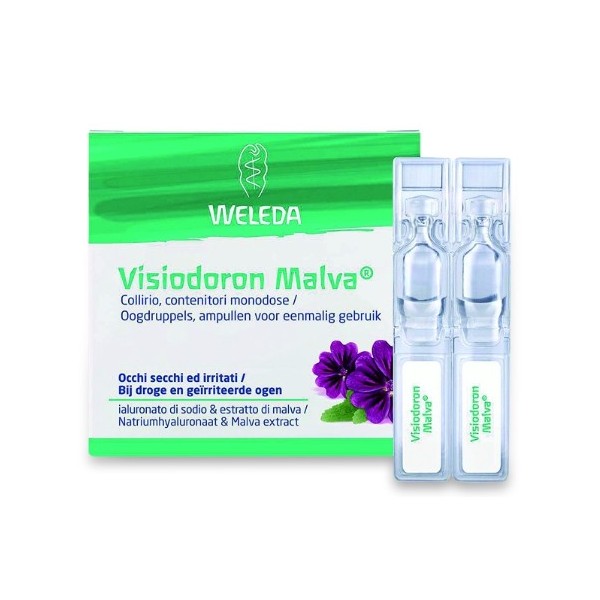 Visiodoron Malva - Collirio in fiale 20x0,4 ml Weleda