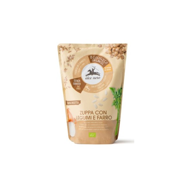 Zuppa di legumi e farro bio 500 g Alce Nero