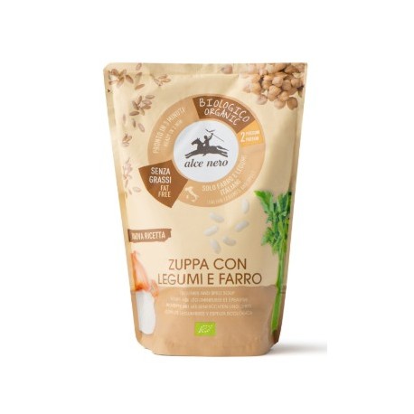 Zuppa di legumi e farro bio 500 g Alce Nero
