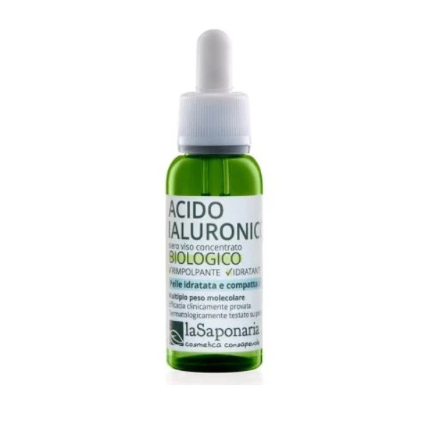 Acido Ialuronico- Multiplo peso molecolare 30 ml La Saponaria