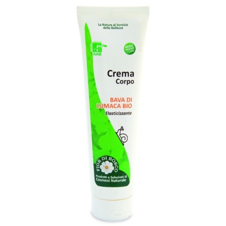 Crema corpo bio elasticizzante a base di bava di lumaca 150 ml Fior di bosco