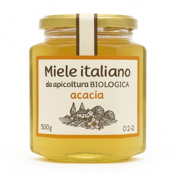 Miele di acacia bio 500 g