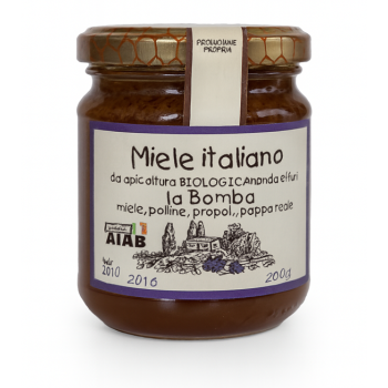 La Bomba BIO 250 g (polline, propoli, pappa reale e miele)