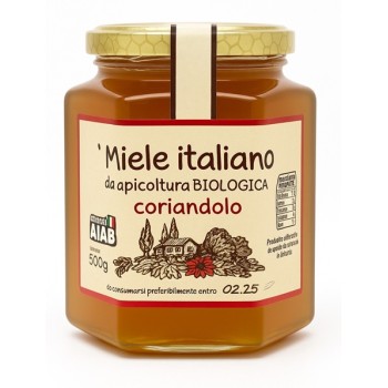 Miele di coriandolo bio 500 g