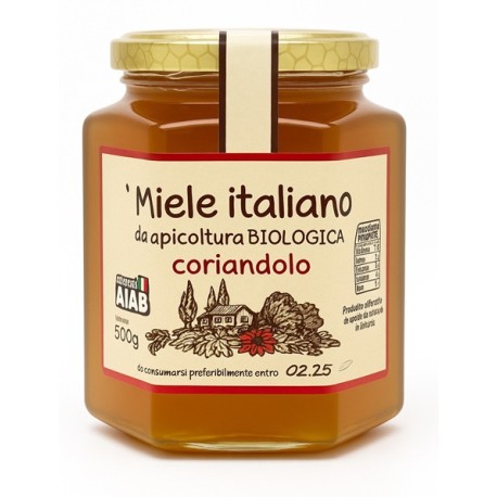 Miele di coriandolo bio 500 g