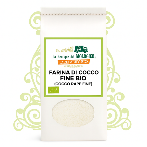 Farina di cocco fine bio (Cocco rapè fine) 250 g