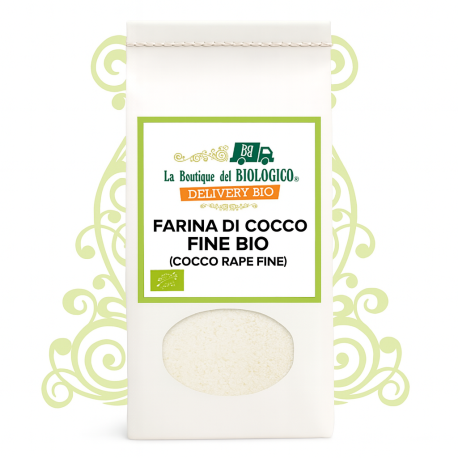 Farina di cocco fine bio (Cocco rapè fine) 250 g