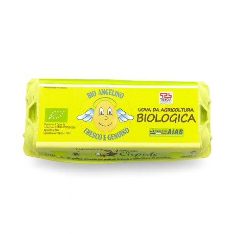Uova biologiche 10 pz Fattoria Cupidi