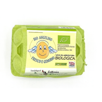Uova biologiche 6 pz Fattoria Cupidi