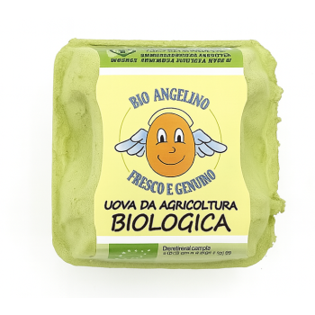 Uova biologiche 4 pz Fattoria Cupidi