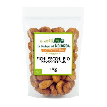 Fichi secchi bio infornati Italia 1 Kg