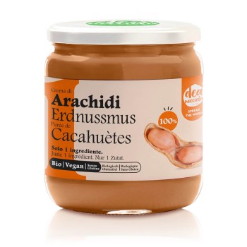Crema di Arachidi 100% Bio Solo un Ingrediente 250 gr