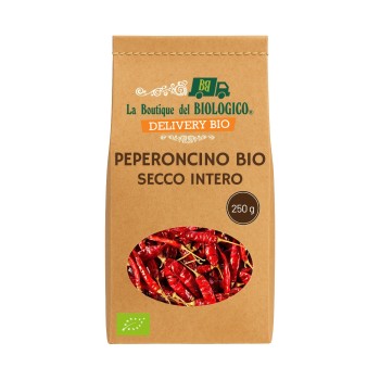 Peperoncino secco intero bio 250 g