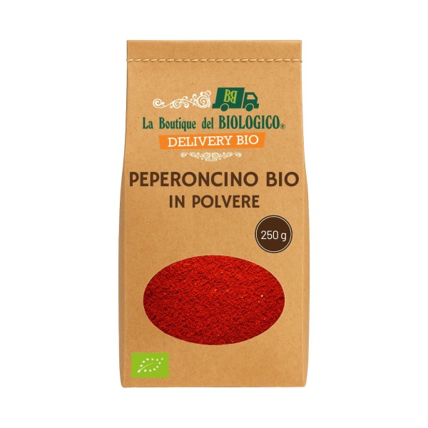 Peperoncino in polvere bio 250 g