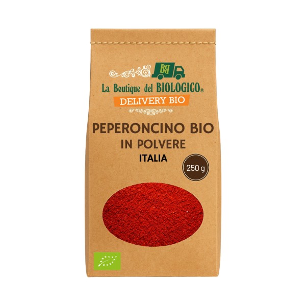 Peperoncino in polvere bio Italia 250 g