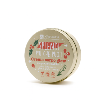 Crema corpo glow mandorle e frutti rossi bio 75 ml La Saponaria