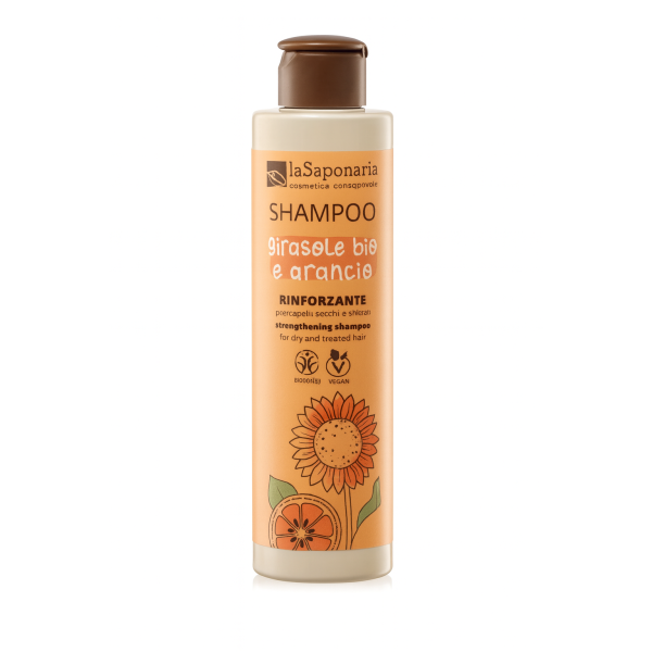 Shampoo bio rinforzante girasole 200 ml La saponaria