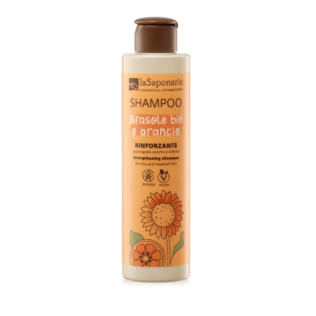 Shampoo bio rinforzante girasole 200 ml La saponaria
