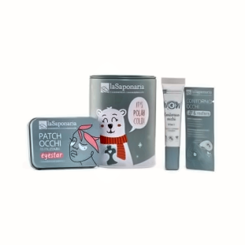 Salvadanaio Orso Polare - Kit Viso - La Saponaria