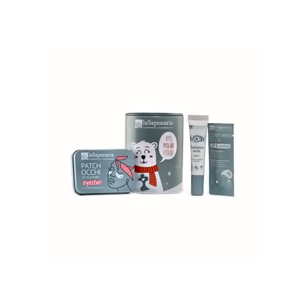 Salvadanaio Orso Polare - Kit Viso - La Saponaria