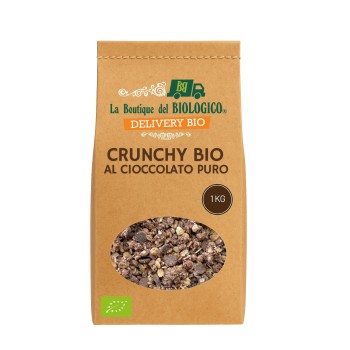 Crunchy al cioccolato puro bio 1 Kg