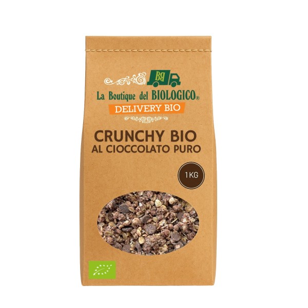 Crunchy al cioccolato puro bio 1 Kg