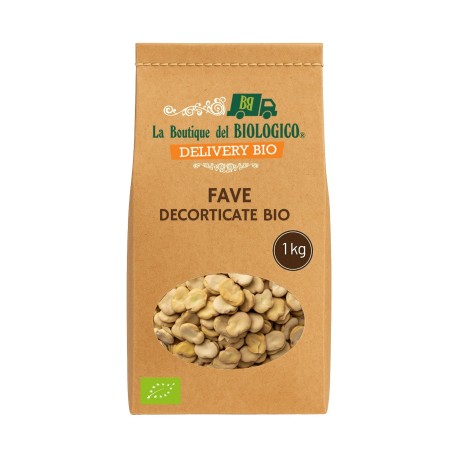 Fave decorticate bio 1 kg