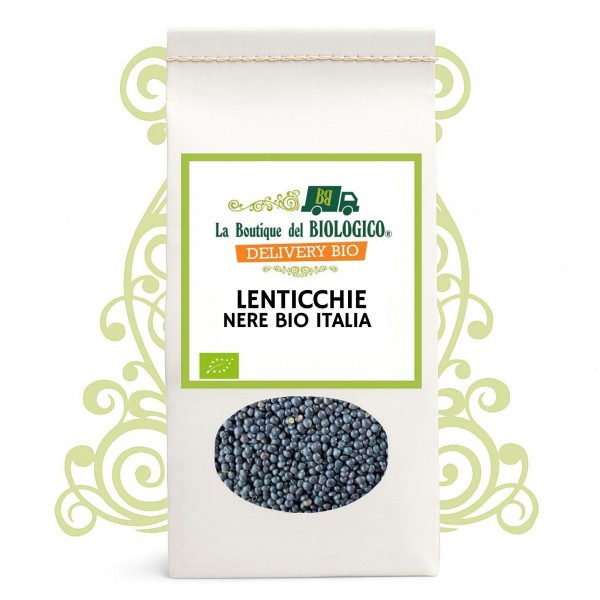 Lenticchie nere bio Italia 400 g