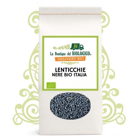 Lenticchie nere bio Italia 400 g