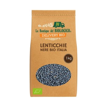 Lenticchie nere bio Italia 1 kg