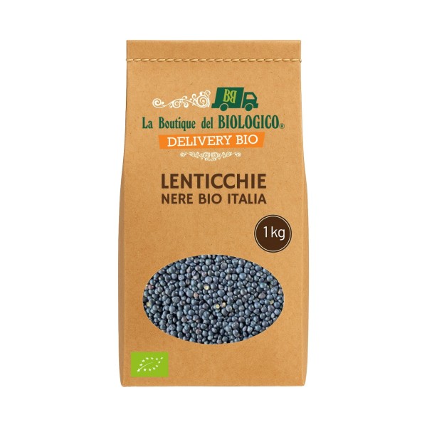 Lenticchie nere bio Italia 1 kg
