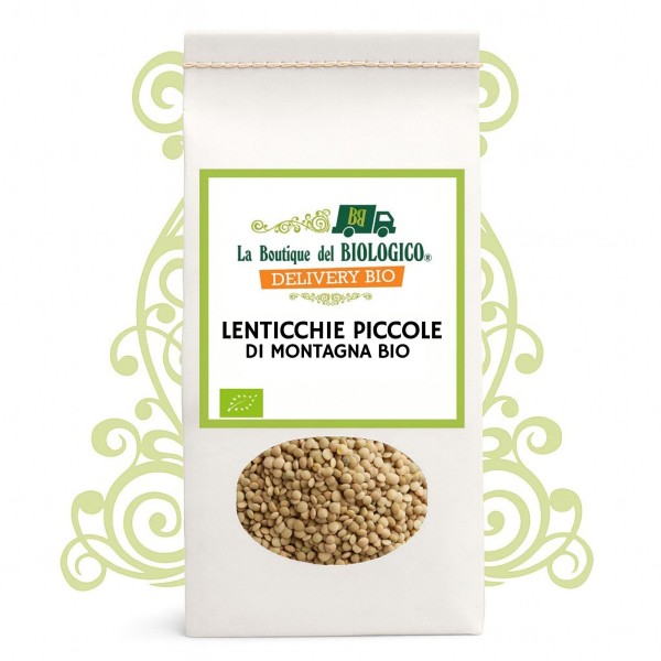 Lenticchie piccole di montagna bio 500g