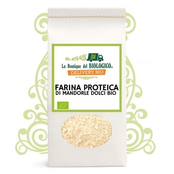 Farina proteica di mandorle dolci bio 250 g