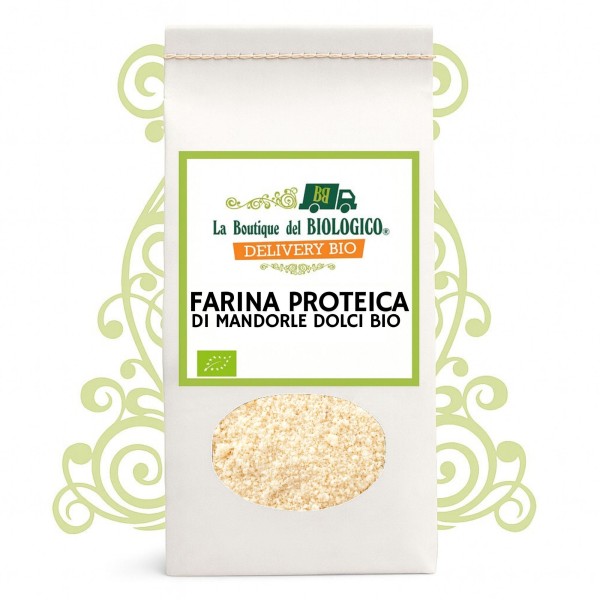 Farina proteica di mandorle dolci bio 250 g