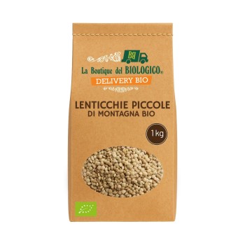 Lenticchie piccole di montagna bio 1 Kg