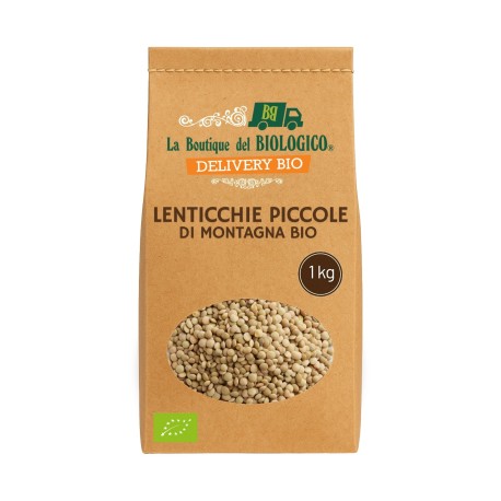 Lenticchie piccole di montagna bio 1 Kg