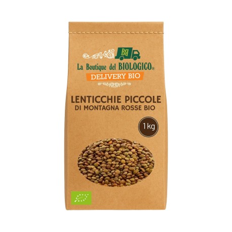 Lenticchie piccole di montagna rosse bio 1 kg