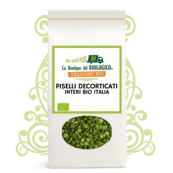 Piselli decorticati interi bio Italia 400 g