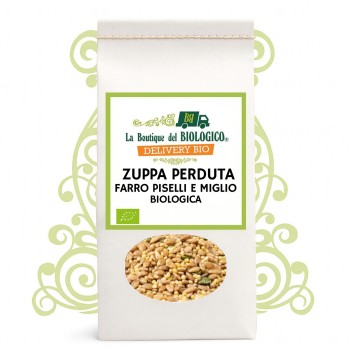 Zuppa perduta (farro, piselli e miglio) bio 400 g