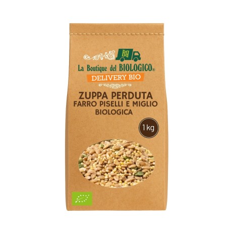 Zuppa perduta (farro, piselli e miglio) bio 1 kg